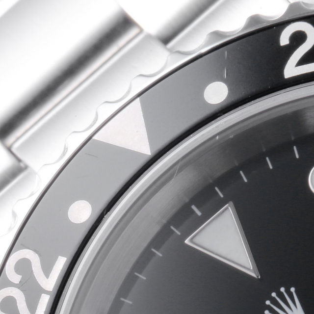 16710 ブラック ROLEX（ロレックス）GMTマスターII 赤黒ベゼル