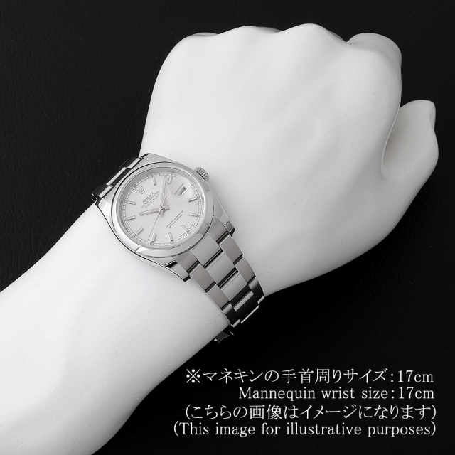 ROLEX ロレックス　デイトジャスト シルバー　オーバーホール済 新品)ROLEX ロレックス デイトジャスト 116200 シルバー