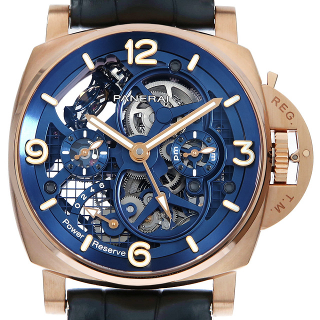 パネライ ルミノールGMT PAM01060 メンズ 中古