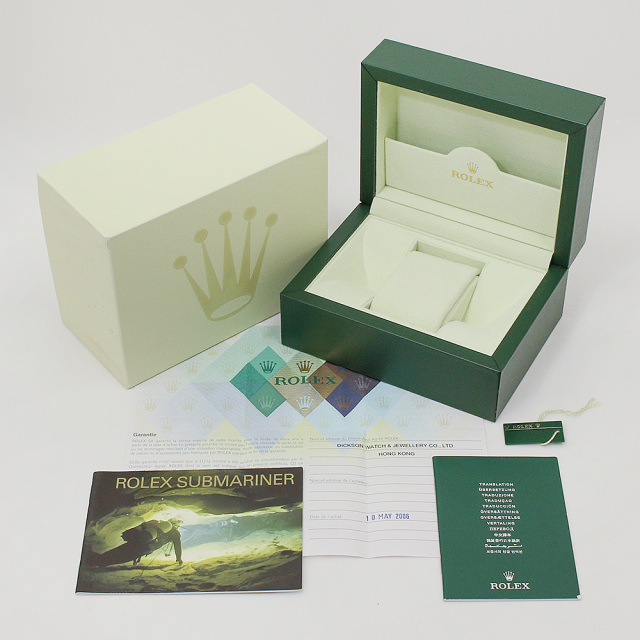 ROLEX ロレックス　箱　説明書　駒 ROLEX (ロレックス)の箱 取扱説明書等色々ついています