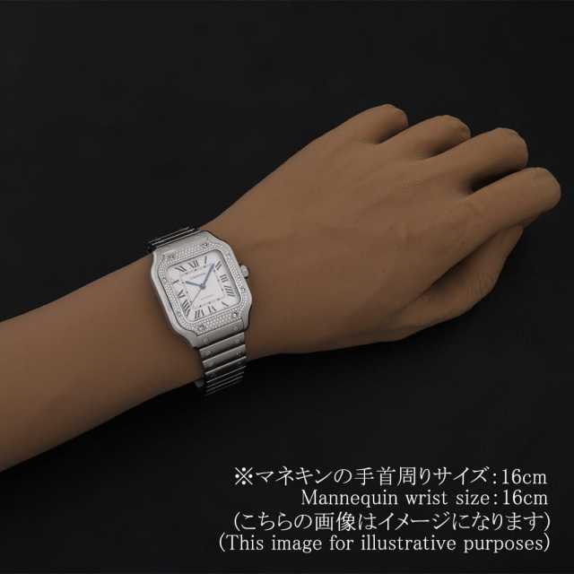 W4SA0005 シルバー Cartier（カルティエ）サントス ドゥ カルティエ MM