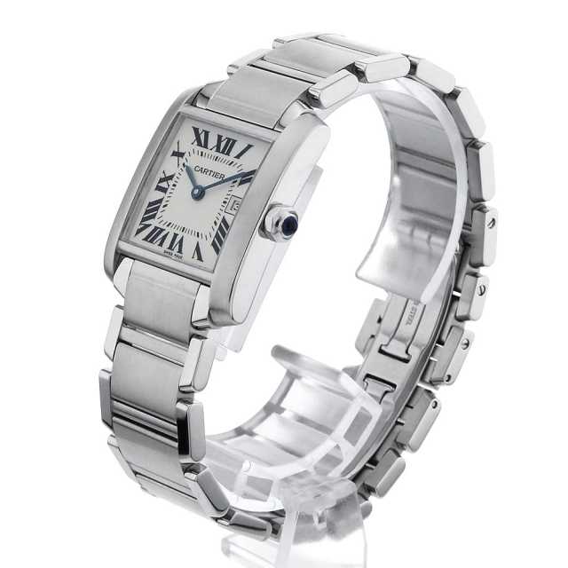 Cartier Tank Francaise W51011Q3 Boys (Unisex) Used