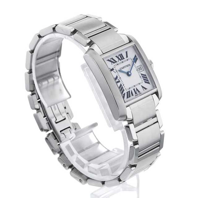 W51011Q3 ホワイト Cartier（カルティエ）タンクフランセーズ MM 中古