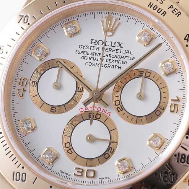 116528G ホワイト ROLEX（ロレックス）コスモグラフ デイトナ 8P