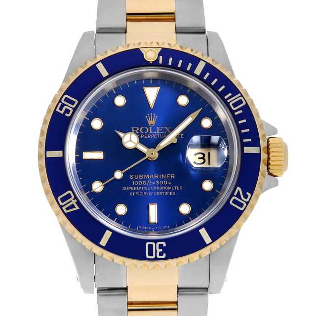 シーズンオフ価格 16613 サブマリーナー 自動巻き(ブルー) 中古価格比較 - 価格.com