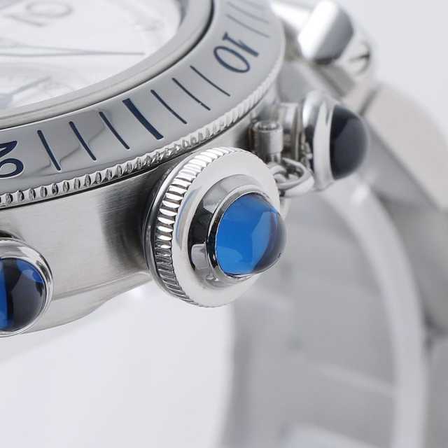 W31030H3 シルバー Cartier（カルティエ）パシャ クロノグラフ 中古