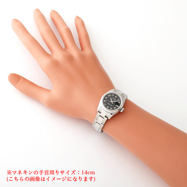 aki様 179160 ブラック ROLEX（ロレックス）デイトジャスト 中古