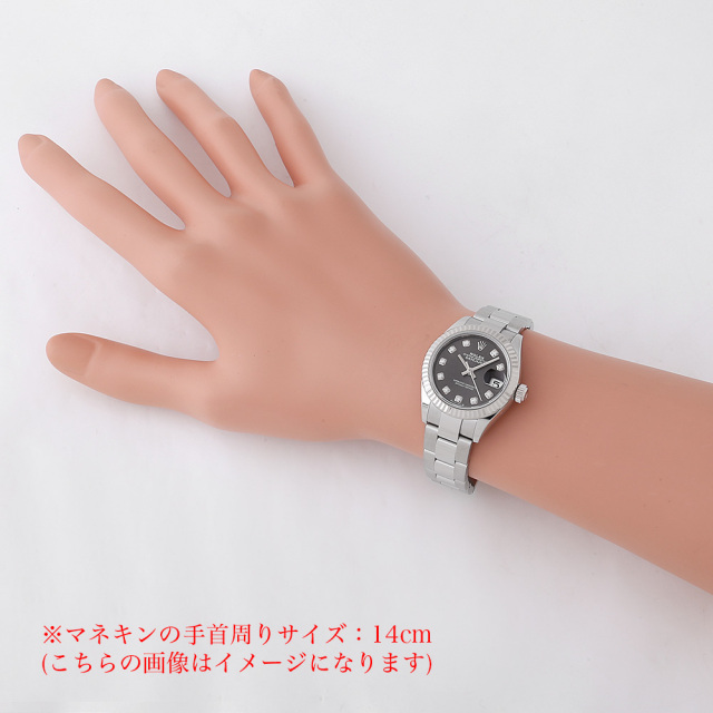 279174G ダークグレー ROLEX（ロレックス）デイトジャスト 10P