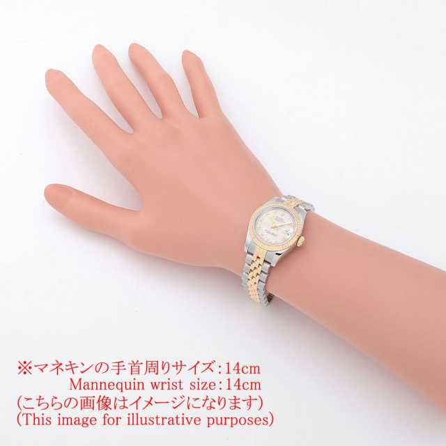 【送料0円】 179173 アイボリー ROLEX（ロレックス）デイトジャスト 中古 サーフィン・ボディボード