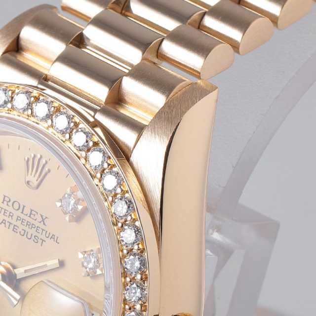 69138G シャンパン ROLEX（ロレックス）デイトジャスト ベゼル