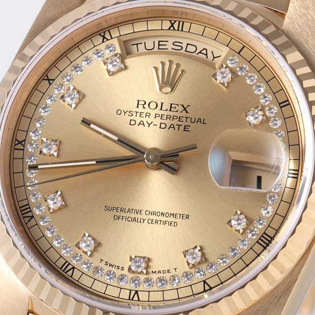 18238LB シャンパン ROLEX（ロレックス）デイデイト サークル