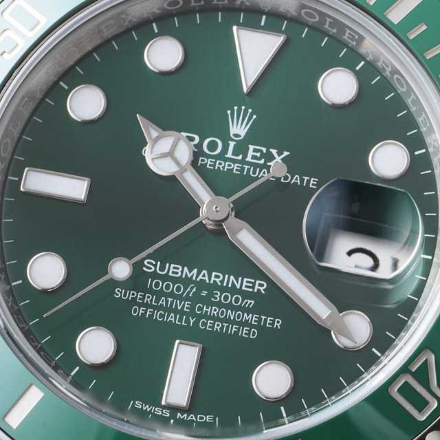 116610LV グリーン ROLEX（ロレックス）サブマリーナ デイト