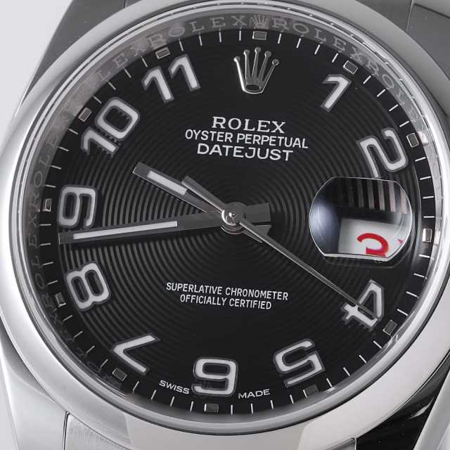 116200 ブラック ROLEX（ロレックス）デイトジャスト 中古 | 東京