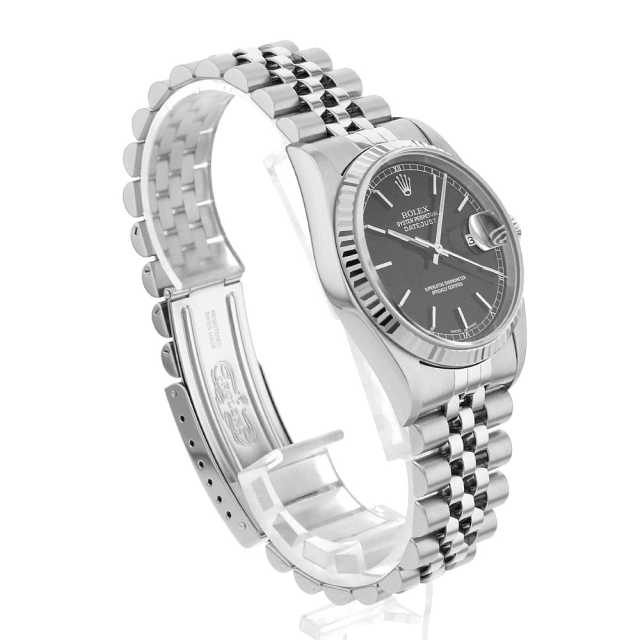 16234 ブラック ROLEX（ロレックス）デイトジャスト 中古 | 東京・大阪
