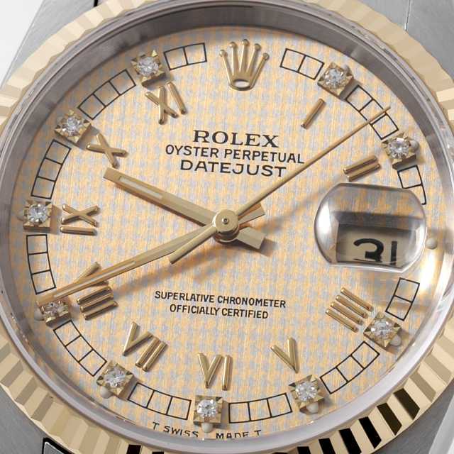 ロレックス デイトジャスト 16233G メンズ 中古