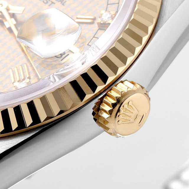 16233G シャンパン ROLEX（ロレックス）デイトジャスト 10Pダイヤ 中古