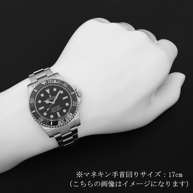 114060 ブラック ROLEX（ロレックス）サブマリーナ ノンデイト  