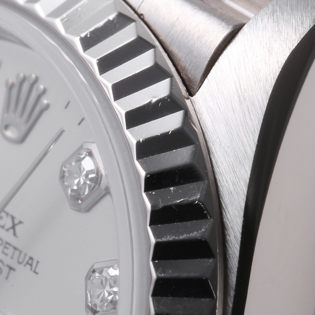69179G シルバー ROLEX（ロレックス）デイトジャスト 10Pダイヤ