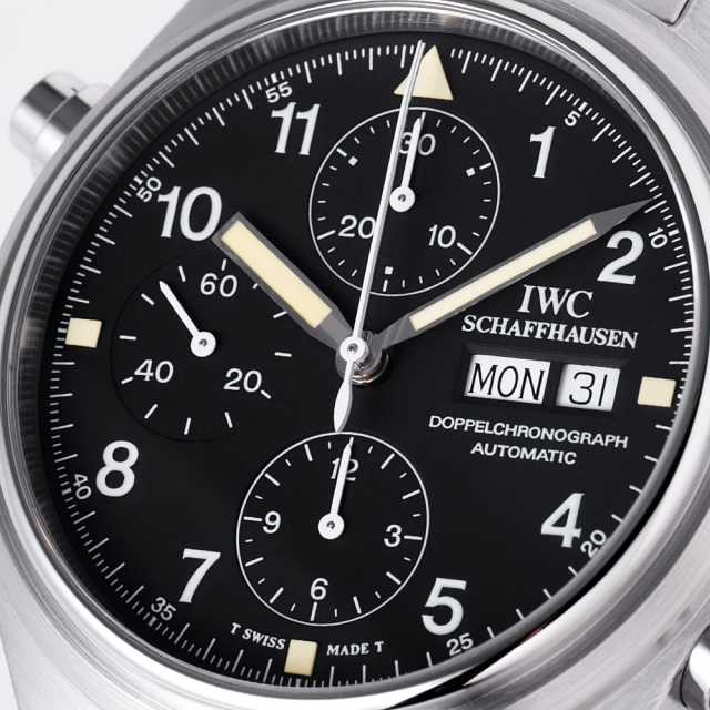 IW371319(3713-019) ブラック IWC ドッペルクロノグラフ 中古 | 東京
