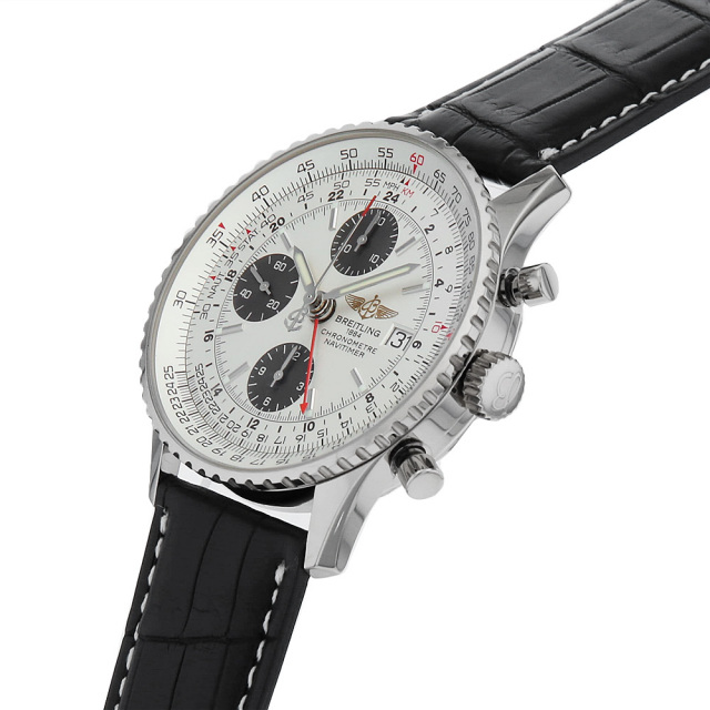BREITLING Navi timer J244GMTWBA(J24324) Men's Used