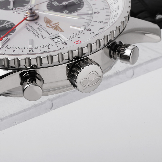 J244GMTWBA(J24324) シルバー BREITLING（ブライトリング）ナビ