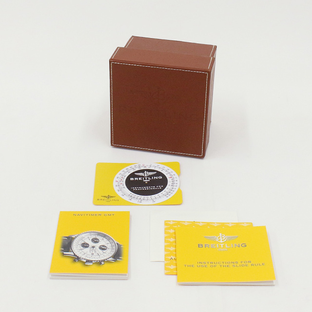 BREITLING Navi timer J244GMTWBA(J24324) Men's Used