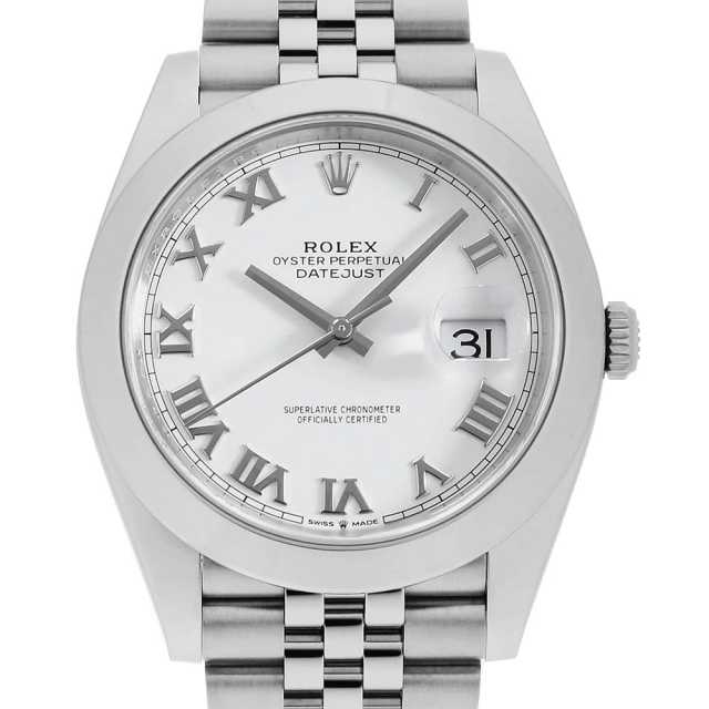 126300 ホワイト ROLEX（ロレックス）デイトジャスト41 中古 | 東京