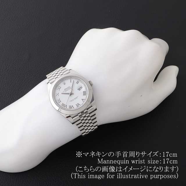 ROLEX ロレックス デイトジャスト ブレス 4コマ SS 【新品仕上げ済】 126300 シルバー ROLEX（ロレックス）デイトジャスト41 中古