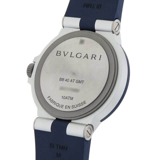 103554 ブルー BVLGARI（ブルガリ）アルミニウム GMT 中古 | 東京  