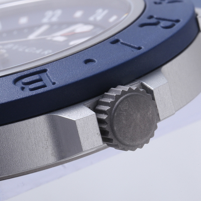 103554 ブルー BVLGARI（ブルガリ）アルミニウム GMT 中古 | 東京  