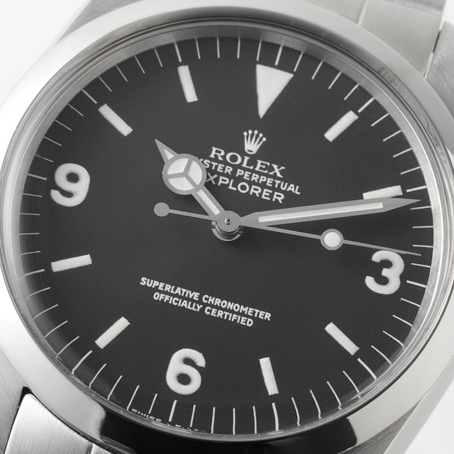 1016 ブラック ROLEX（ロレックス）エクスプローラー cal.1570 ハック