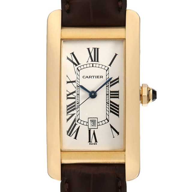 カルティエ タンクアメリカン W2603556 メンズ 中古