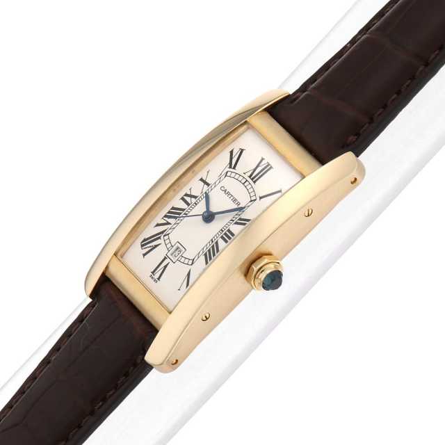 カルティエ タンクアメリカン W2603556 メンズ 中古