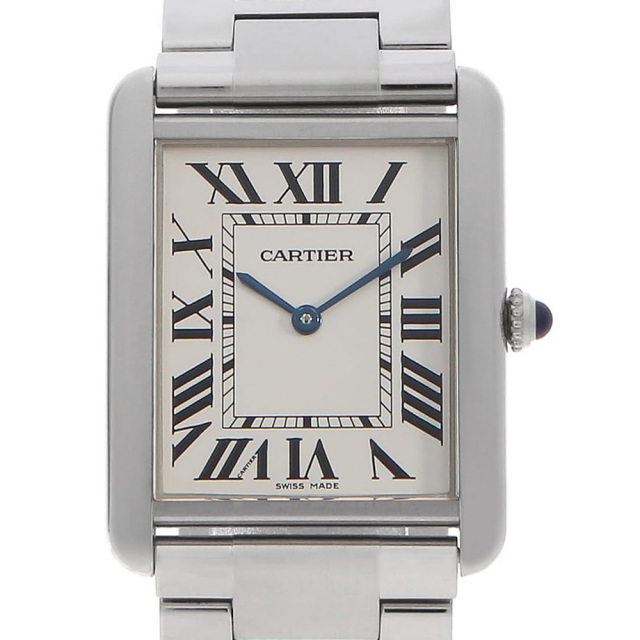 カルティエ タンクソロ W5200014 メンズ 中古