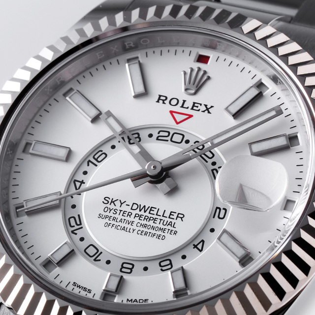 326934 ホワイト ROLEX（ロレックス）スカイドゥエラー 中古 | 東京