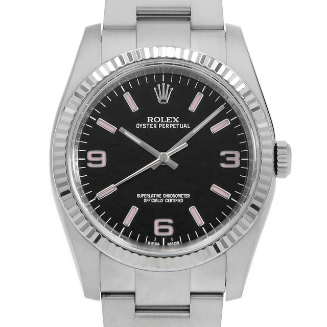 116034 ブラック ROLEX（ロレックス）オイスターパーペチュアル 中古