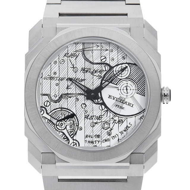 ブルガリ オクト 104163 メンズ 中古