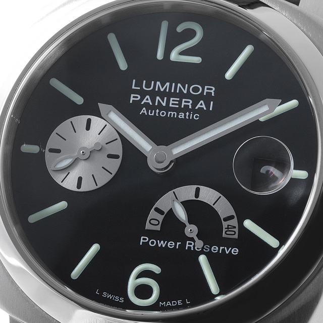 パネライ ルミノールパワーリザーブ PAM00125 メンズ 中古
