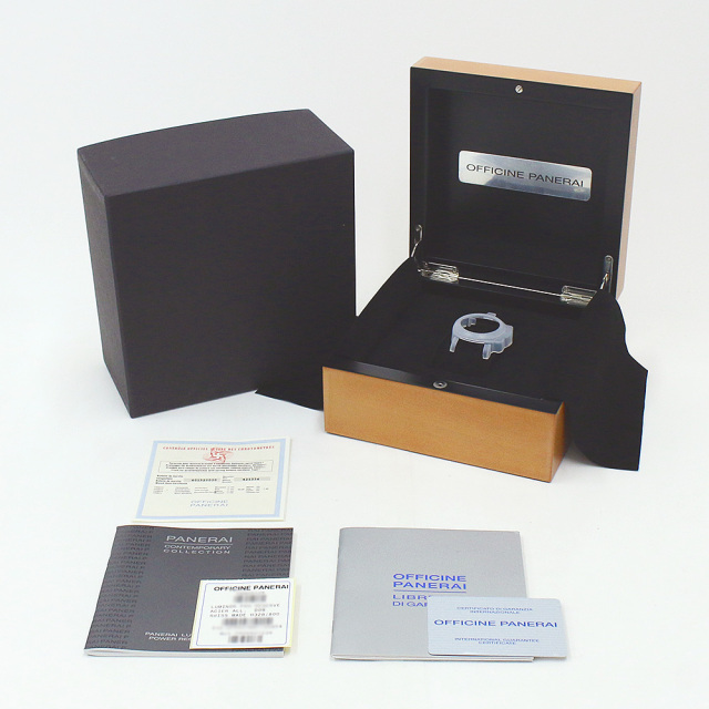 パネライ ルミノールパワーリザーブ PAM00125 メンズ 中古