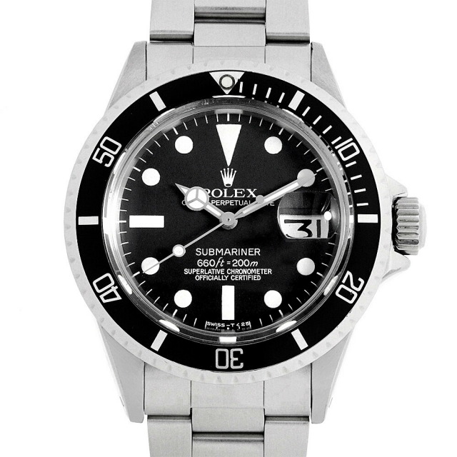 1680 ブラック ROLEX（ロレックス）サブマリーナ デイト アンティーク 