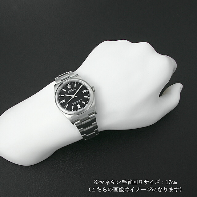 126000 ブラック ROLEX（ロレックス）オイスターパーペチュアル