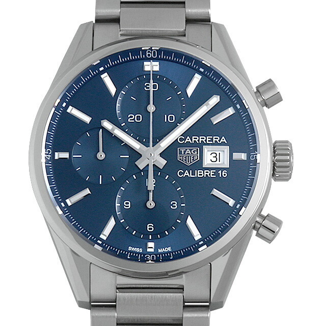 タグホイヤー カレラ キャリバー16 クロノグラフ CBK2112.BA0715 新品 メンズ