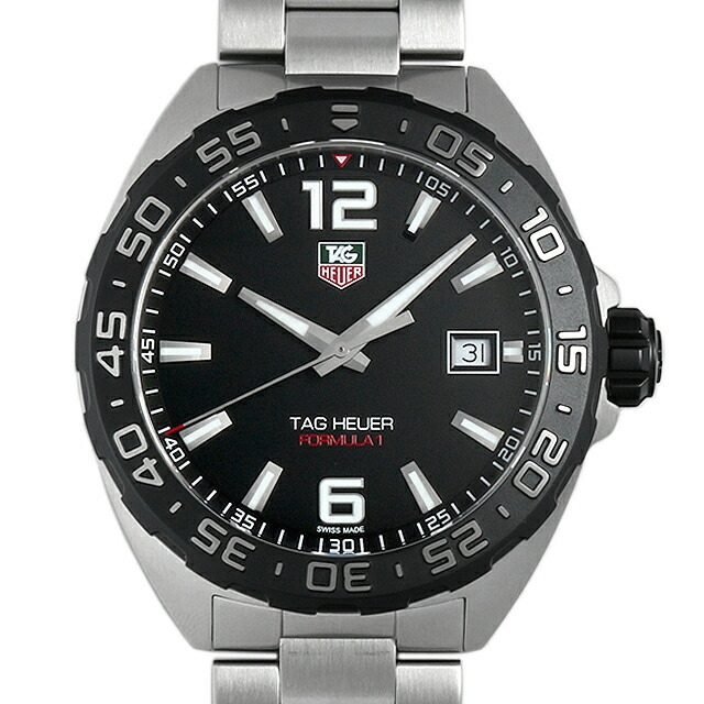 WAZ1110.BA0875 ブラック TAG Heuer（タグホイヤー）フォーミュラ1  