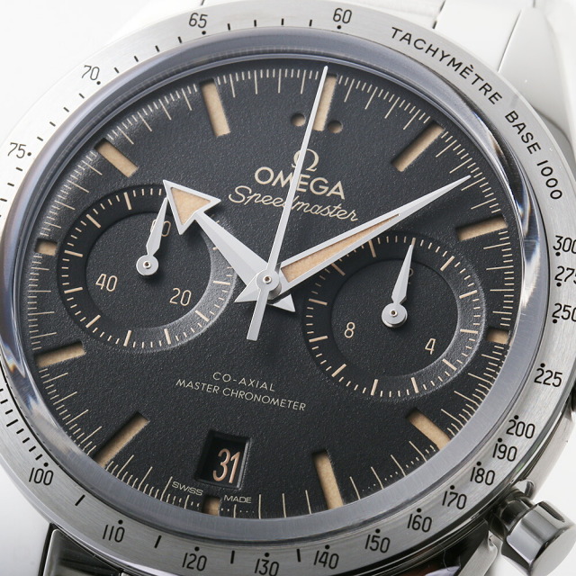 332.10.41.51.01.001 ブラック OMEGA（オメガ）スピードマスター57  