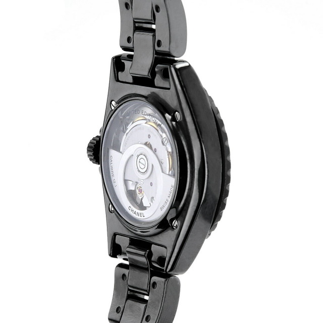 H7418 ブラック CHANEL（シャネル）J12 ウォンテッド ドゥ シャネル  