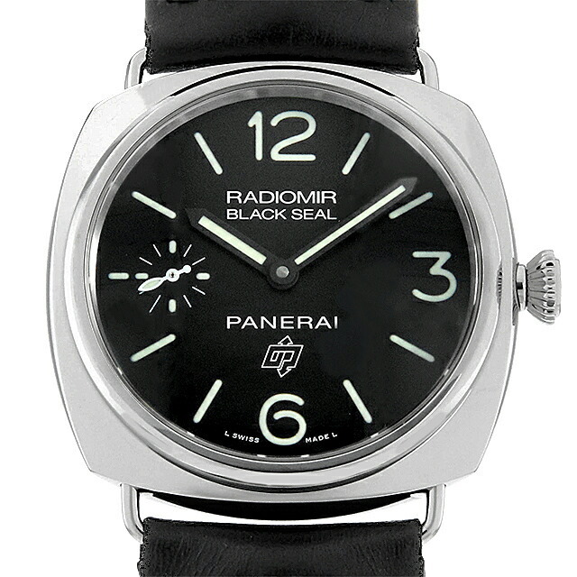 PAM00380 ブラック PANERAI（パネライ）ラジオミール ブラックシール  