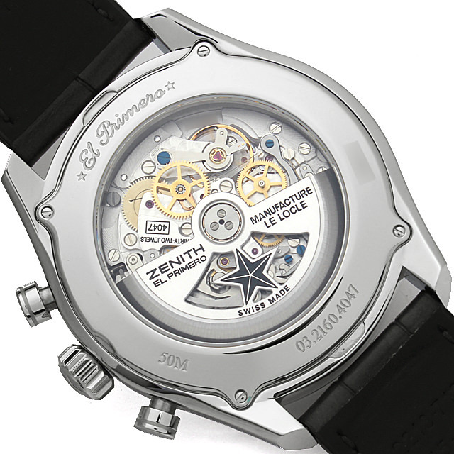 クロノマスターオープン エルプリメロ グランドデイト ムーン＆サンフェイズ 03.2160.4047/01.C713 サブ画像２