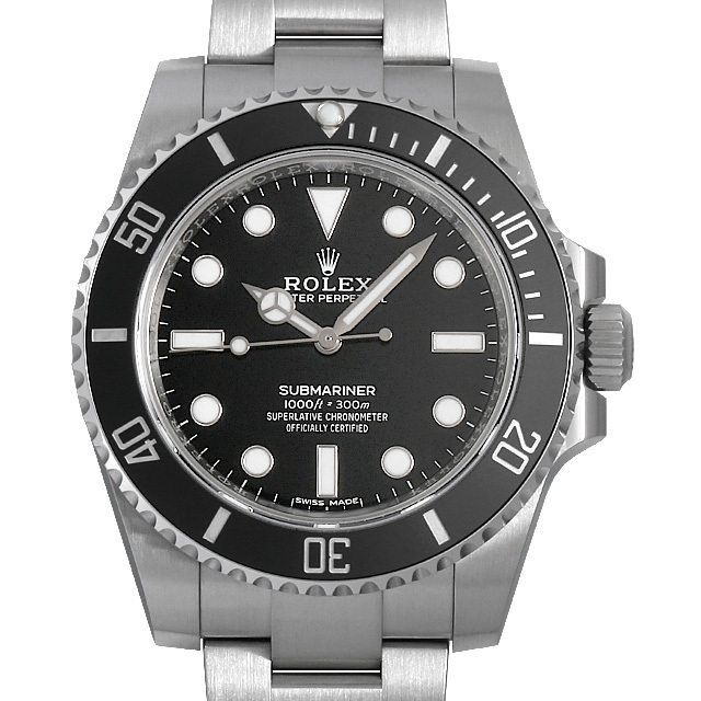 ロレックス サブマリーナ ノンデイト 114060 新品 メンズ