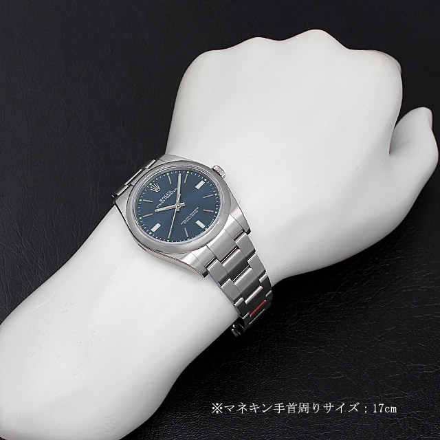 114300 ロレックス(ROLEX) オイスターパーペチュアル39 ブルー 新品  