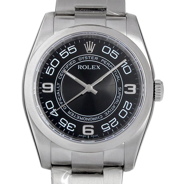 116000 ロレックス(ROLEX) オイスターパーペチュアル ブラック  